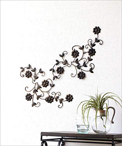 Amazon.co.jp: 壁掛け インテリア リビング フラワー アンティーク